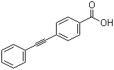 4-(Phenylethynyl)benzoic acid molecular structure (CAS 25739-23-5)