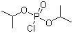 Diisopropyl chlorophosphate molecular structure (CAS 2574-25-6)