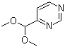 4-Dimethoxymethylpyrimidine molecular structure (CAS 25746-87-6)