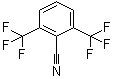 structure of CAS# 25753-25-7, 2,6-Bis(trifluoromethyl)benzonitrile