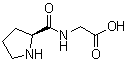 L-Prolylglycine molecular structure (CAS 2578-57-6)