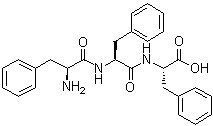 结构式 CAS# 2578-81-6, L-苯丙氨酰-L-苯丙氨酰-L-苯丙氨酸