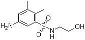 5-氨基-2,3-二甲基-N-羟乙基苯磺酰胺分子结构 (CAS 25797-78-8)