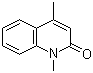 结构式 CAS# 2584-47-6, 1,4-二甲基-2(1H)-喹啉酮