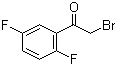 2,5-Difluorophenacyl bromide molecular structure (CAS 258513-41-6)