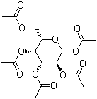 structure of CAS# 25878-60-8, D-Galactopyranose pentaacetate;1,2,3,4,6-Penta-O-acetyl-D-galactopyranose