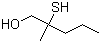 2-Mercapto-2-methyl-1-pentanol molecular structure (CAS 258823-39-1)