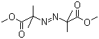 偶氮二异丁酸二甲酯分子结构 (CAS 2589-57-3)