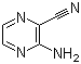 3-Aminopyrazine-2-carbonitrile molecular structure (CAS 25911-65-3)