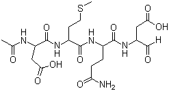 乙酰基-天冬氨酰-蛋氨酰-谷氨酰胺酰-天冬氨醛分子结构 (CAS 259199-63-8)