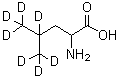 4-(Methyl-d<sub>3</sub>)norvaline-4,5,5,5-d<sub>4</sub> molecular structure (CAS 259225-40-6)