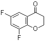 6,8-Difluorochroman-4-one molecular structure (CAS 259655-01-1)