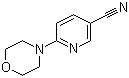 6-(吗啉-4-基)吡啶-3-甲腈分子结构 (CAS 259683-28-8)