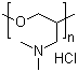 Poly(2-hydroxypropyldimethylammonium chloride) molecular structure (CAS 25988-97-0)
