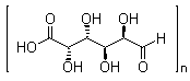 structure of CAS# 25990-10-7, Galacturonic acid polymer
