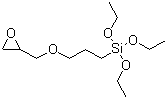 结构式 CAS# 2602-34-8, 3-缩水甘油醚氧基丙基三乙氧基硅烷