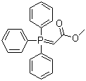 structure of CAS# 2605-67-6, Methyl (triphenylphosphoranylidene)acetate