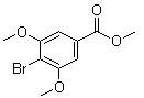 Methyl 3,5-dimethoxy-4-bromobenzoate molecular structure (CAS 26050-64-6)