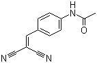 2-(4-Acetamidobenzylidene)malononitrile molecular structure (CAS 26088-79-9)