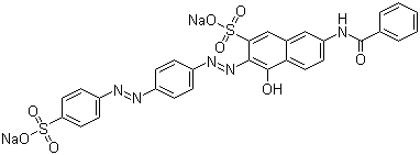 结构式 CAS# 2610-11-9, 直接红 81