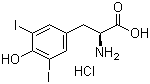 3,5-Diiodo-L-tyrosine hydrochloride molecular structure (CAS 261179-12-8)