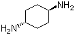 trans-1,4-Diaminocyclohexane molecular structure (CAS 2615-25-0)