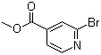 2-溴吡啶-4-甲酸甲酯分子结构 (CAS 26156-48-9)