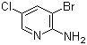 structure of CAS# 26163-03-1, 2-Amino-3-bromo-5-chloropyridine;3-bromo-5-chloropyridin-2-amine