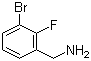 structure of CAS# 261723-28-8, 3-Bromo-2-fluorobenzenemethanamine;3-Bromo-2-fluorobenzylamine; [(3-Bromo-2-fluorophenyl)methyl]amine