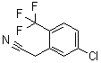 5-Chloro-2-(trifluoromethyl)benzeneacetonitrile molecular structure (CAS 261763-26-2)