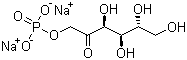 结构式 CAS# 26177-86-6, D-果糖-6-磷酸二钠