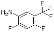 2,4-Difluoro-5-trifluoromethylaniline molecular structure (CAS 261944-56-3)