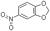 1,2-亚甲基双氧-4-硝基苯分子结构 (CAS 2620-44-2)