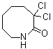 3,3-Dichlorohexahydro-2(1H)-azocinone molecular structure (CAS 26228-96-6)