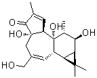 alpha-Phorbol molecular structure (CAS 26241-63-4)