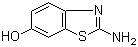 2-Amino-6-hydroxybenzothiazole molecular structure (CAS 26278-79-5)