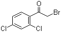 结构式 CAS# 2631-72-3, 2-溴-2',4'-二氯苯乙酮