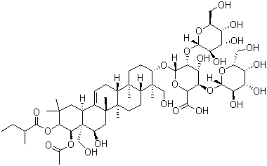 Escin Ib molecular structure (CAS 26339-90-2)