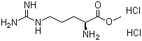 Methyl L-argininate dihydrochloride molecular structure (CAS 26340-89-6)