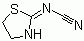 2-氰基亚胺基-1,3-噻唑烷分子结构 (CAS 26364-65-8)