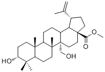 3,27-Dihydroxy-20(29)-lupen-28-oic acid methyl ester molecular structure (CAS 263844-79-7)
