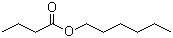 Hexyl butyrate molecular structure (CAS 2639-63-6)