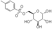 alpha-D-Glucopyranose 6-(4-methylbenzenesulfonate) molecular structure (CAS 26391-80-0)