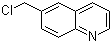 structure of CAS# 2644-82-8, 6-Chloromethylquinoline;6-(Chloromethyl)quinoline