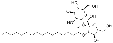 Sucrose Palmitate molecular structure (CAS 26446-38-8)