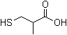 structure of CAS# 26473-47-2, 3-Mercaptoisobutyric acid;3-Mercapto-2-methylpropanoic acid; 3-Mercapto-2-methylpropionic acid