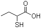 2-Mercaptobutyric acid molecular structure (CAS 26473-48-3)