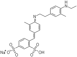Xylene Cyanole FF molecular structure (CAS 2650-17-1)