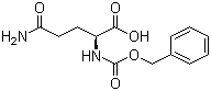 N-苄氧羰基-L-谷氨酰胺分子结构 (CAS 2650-64-8)