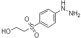 2-[(4-Hydrazinylphenyl)sulfonyl]ethanol molecular structure (CAS 26505-12-4)